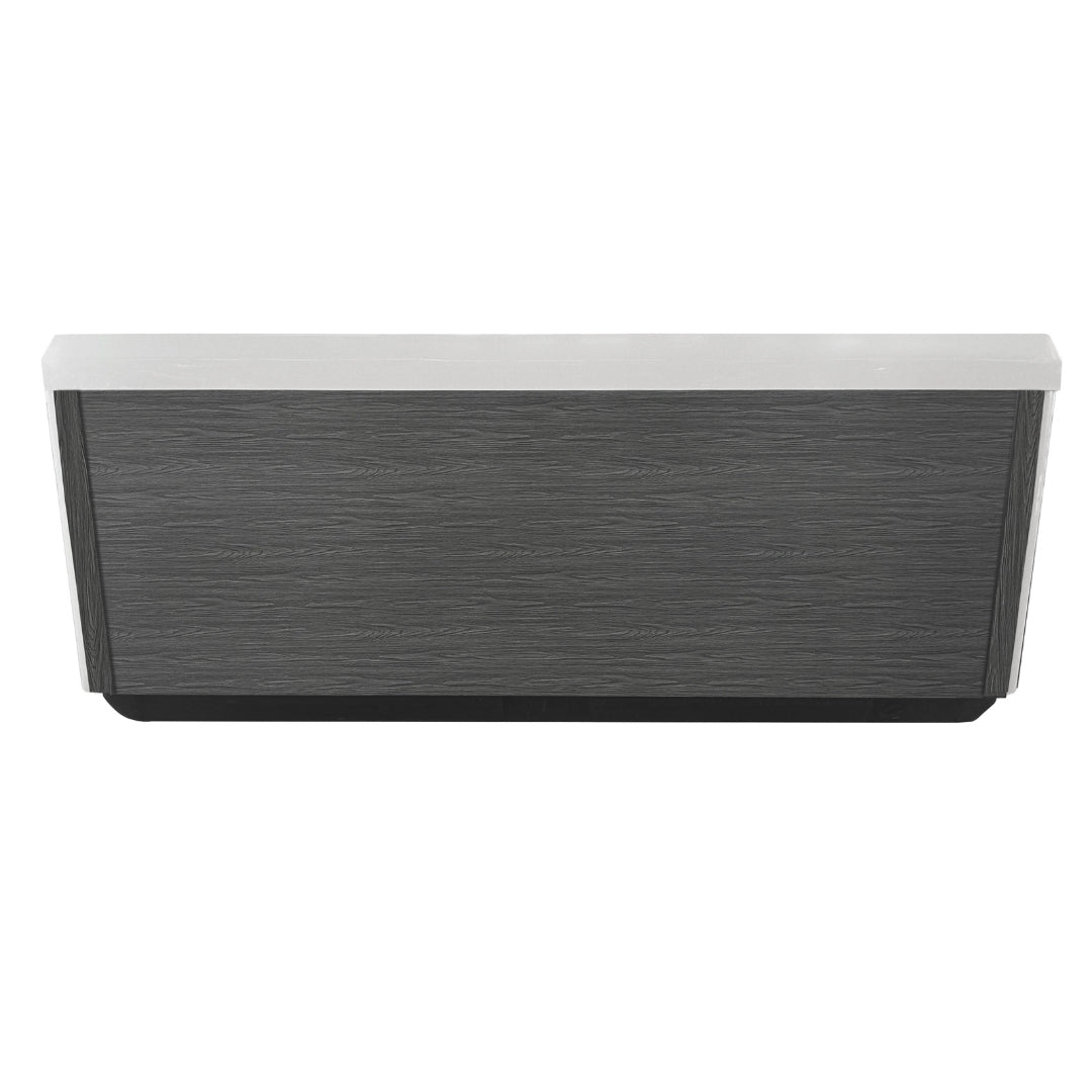 Eis-& Wärmebad ICE BAD WHITE inkl. Abdeckung + Stiege 210x110x80 cm