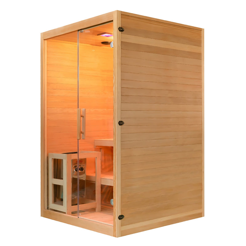Infrarot und Finnische Sauna TWINCOMBI für 2 Personen