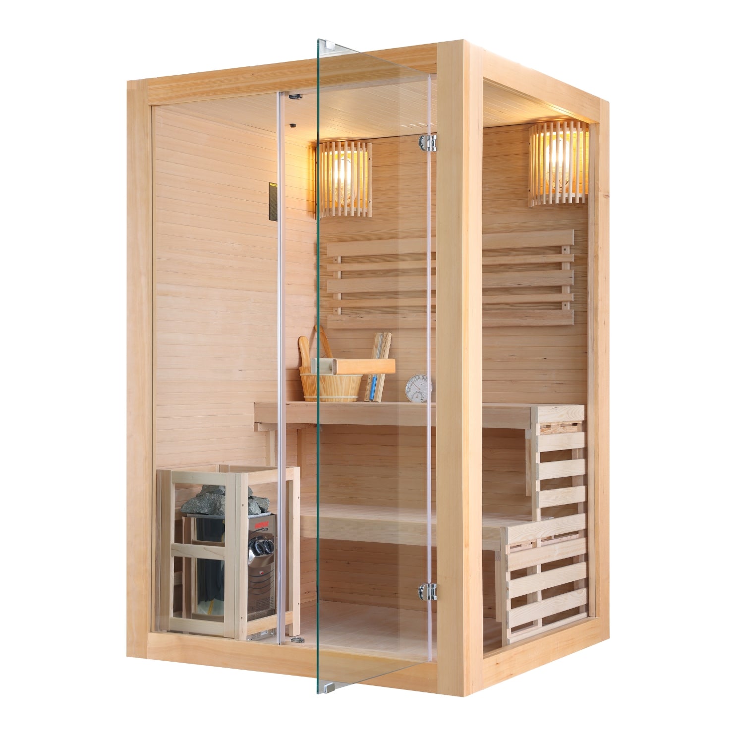Finnische Sauna PANORAMA | für 2 Personen