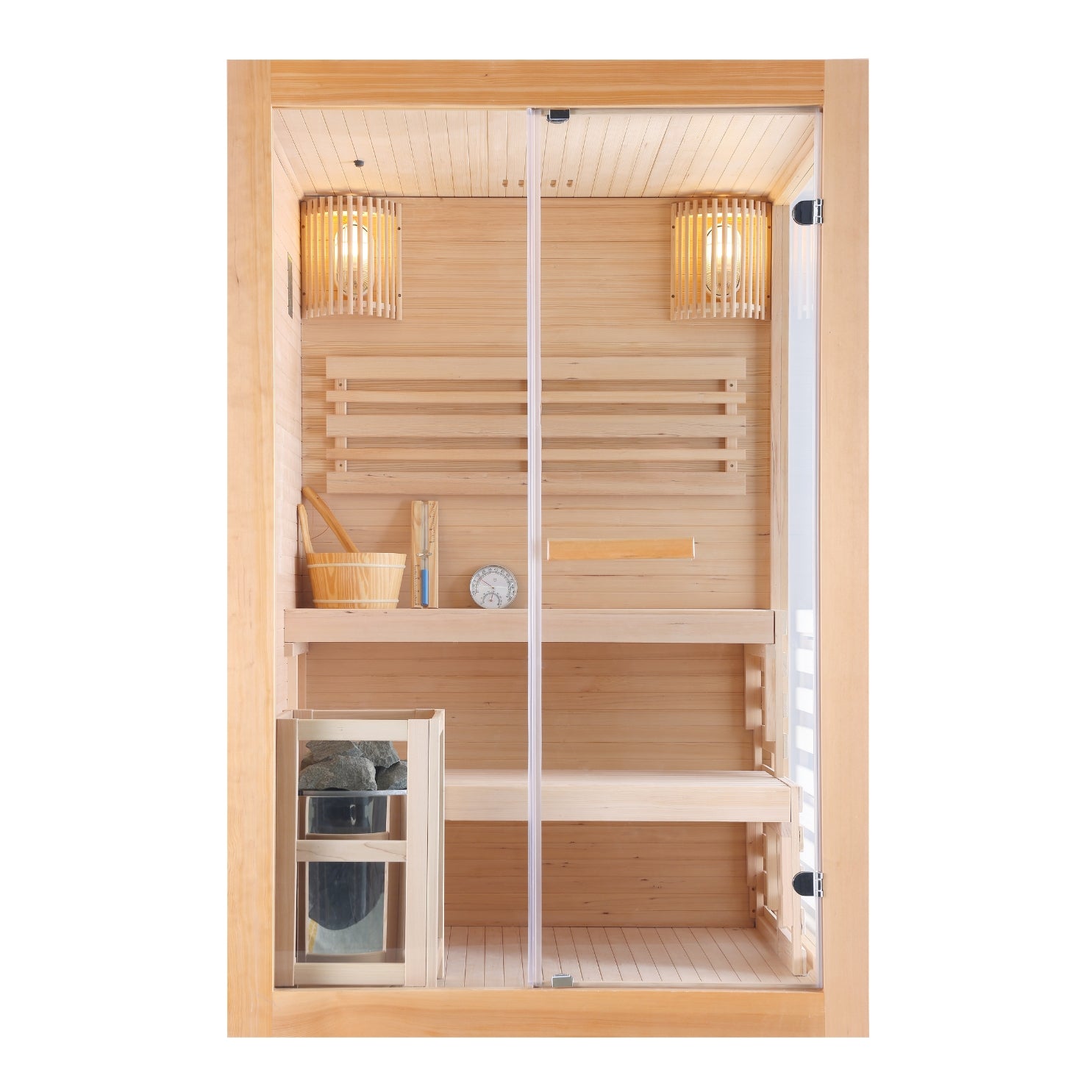 Finnische Sauna PANORAMA | für 2 Personen
