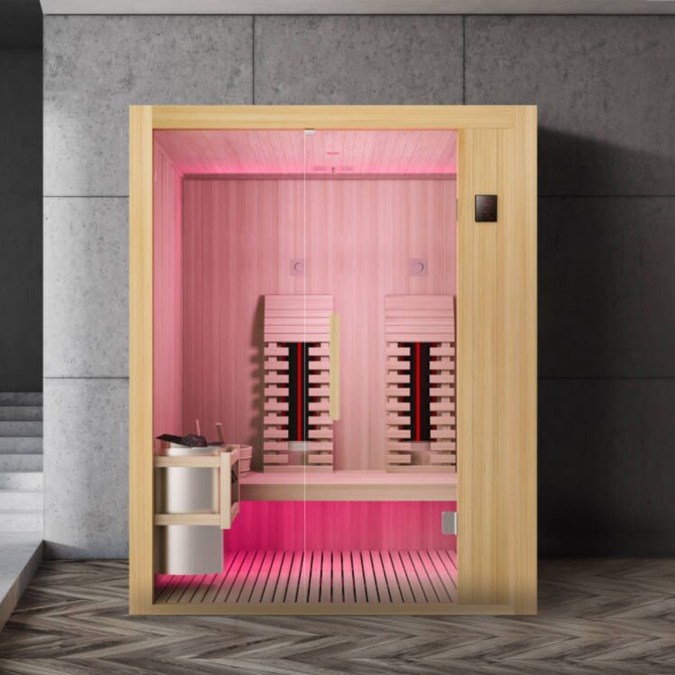 Infrarot und Finnische Sauna ALASKA | 2 Personen