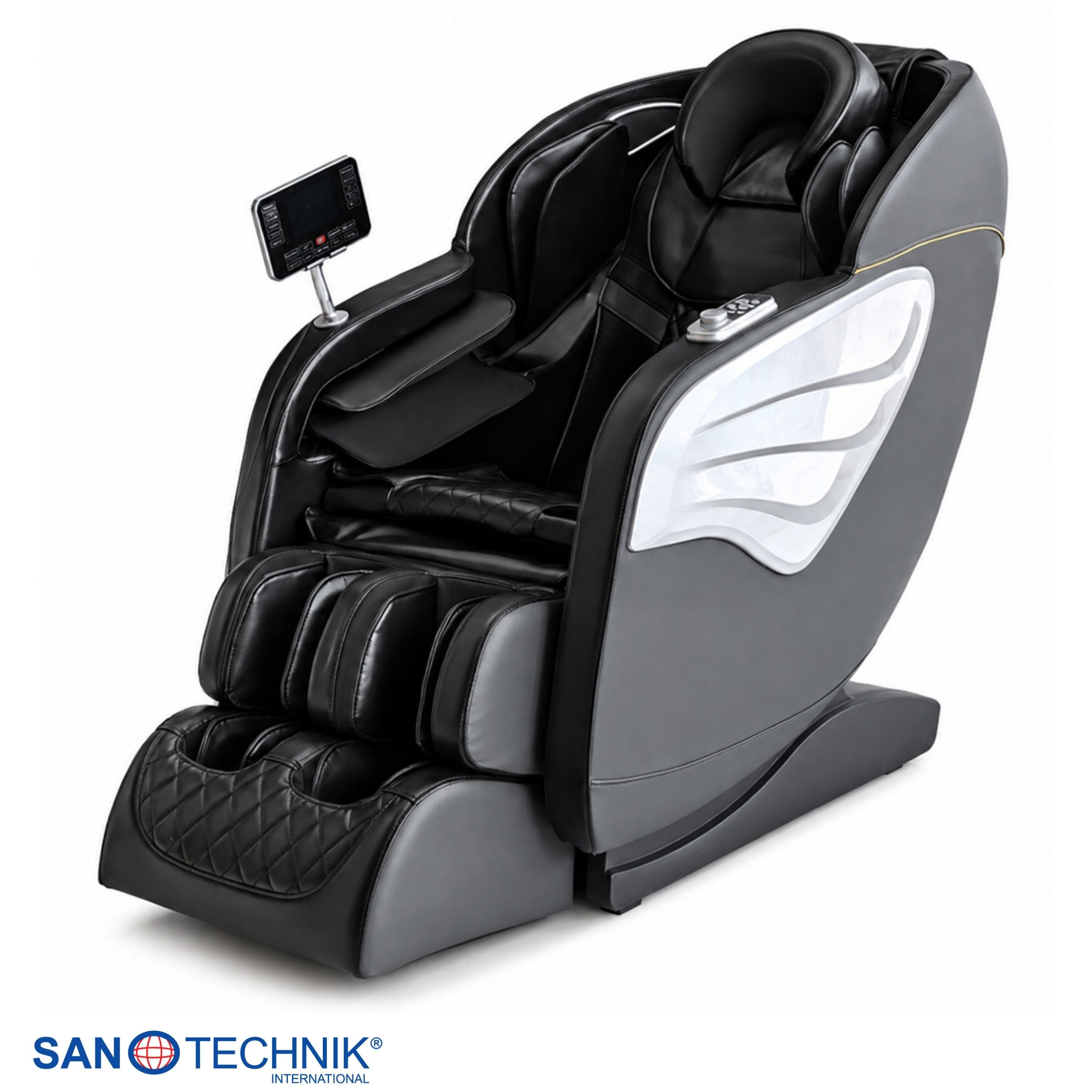 Master Pro Luxus-Massagesessel schwarz