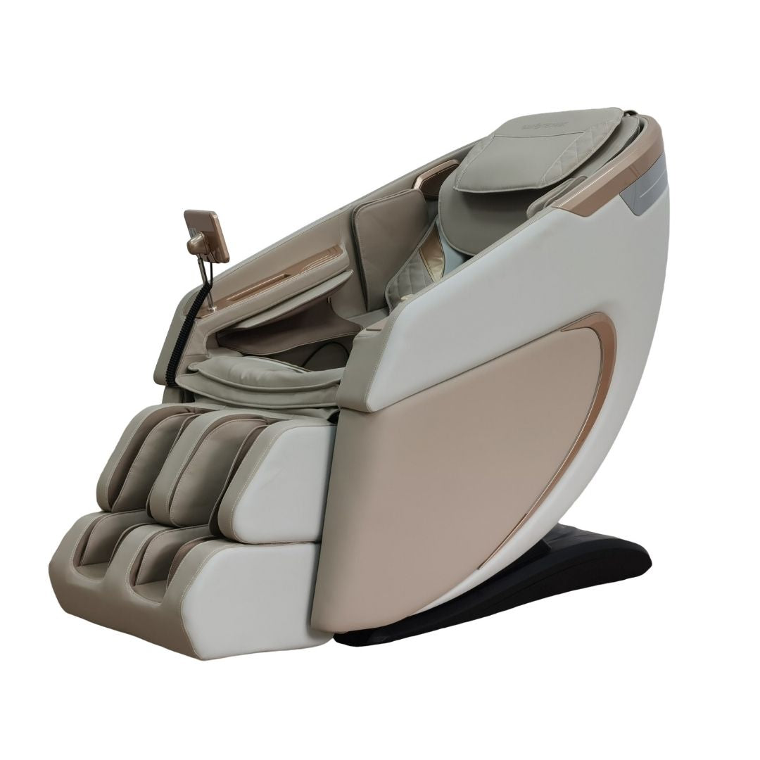 RESTORA Luxus-Massagesessel beige/creme
