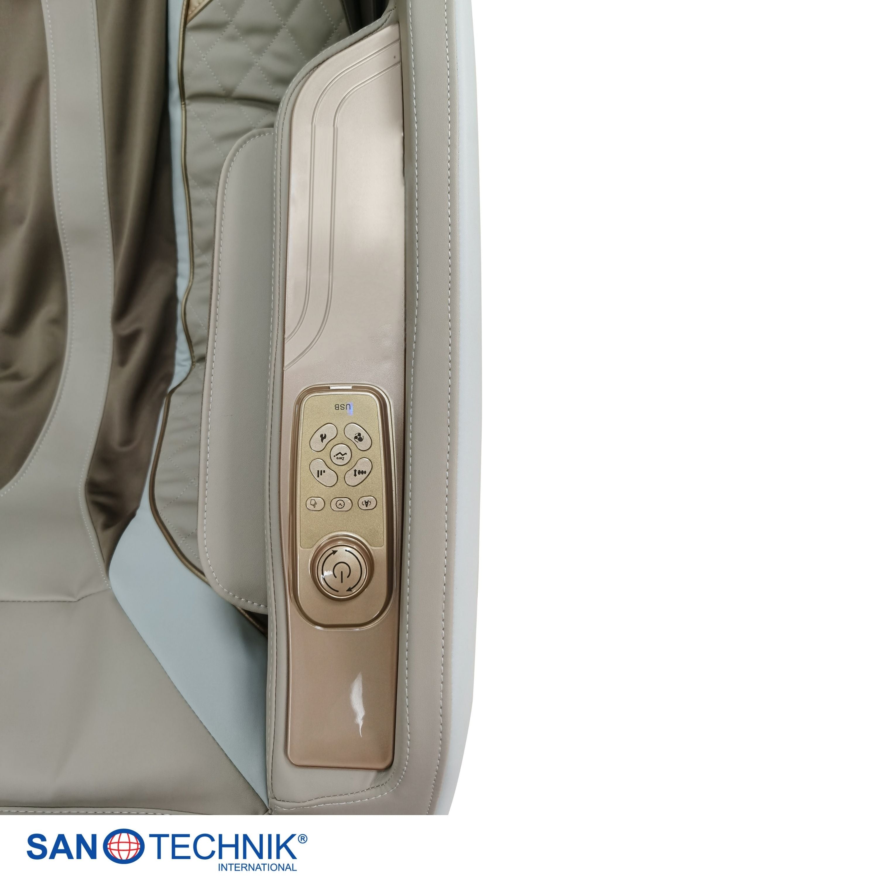 RESTORA luxury massage chair beige/cream