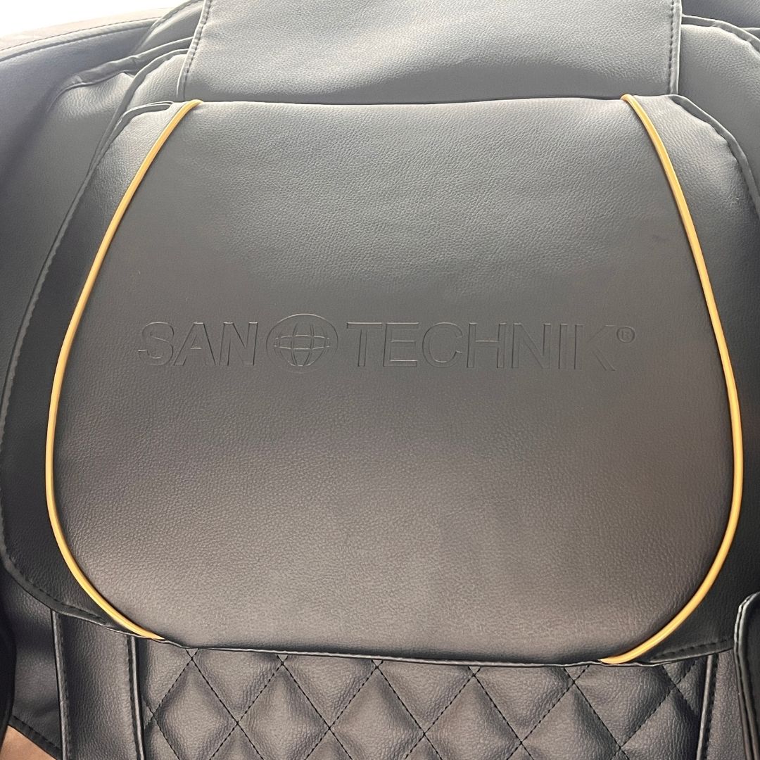 LUXORA Luxus-Massagesessel schwarz