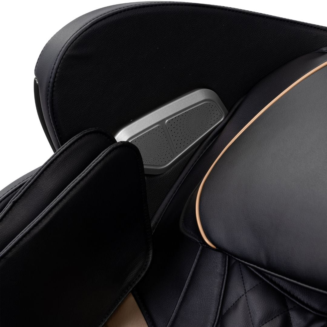 LUXORA Luxus-Massagesessel schwarz