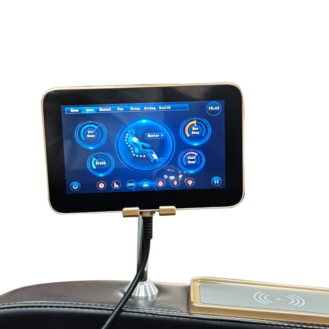 LUXORA Luxus-Massagesessel schwarz