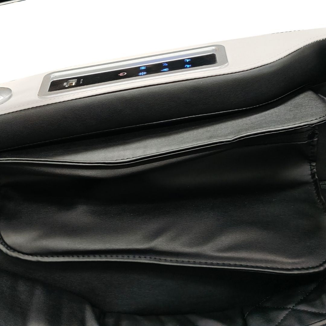 CALMORA Luxus-Massagesessel weiß/schwarz