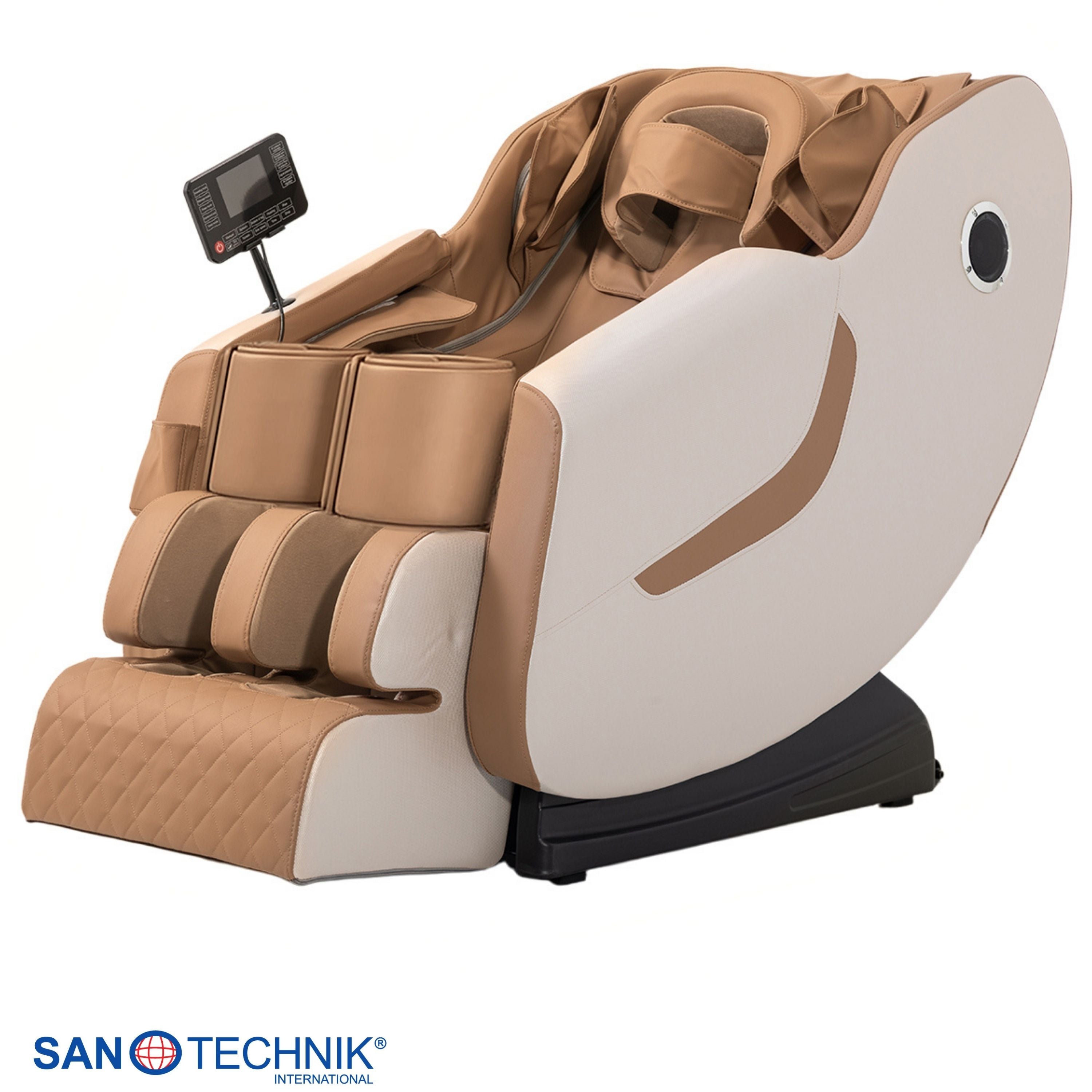 WELLORA Luxus-Massagesessel beige