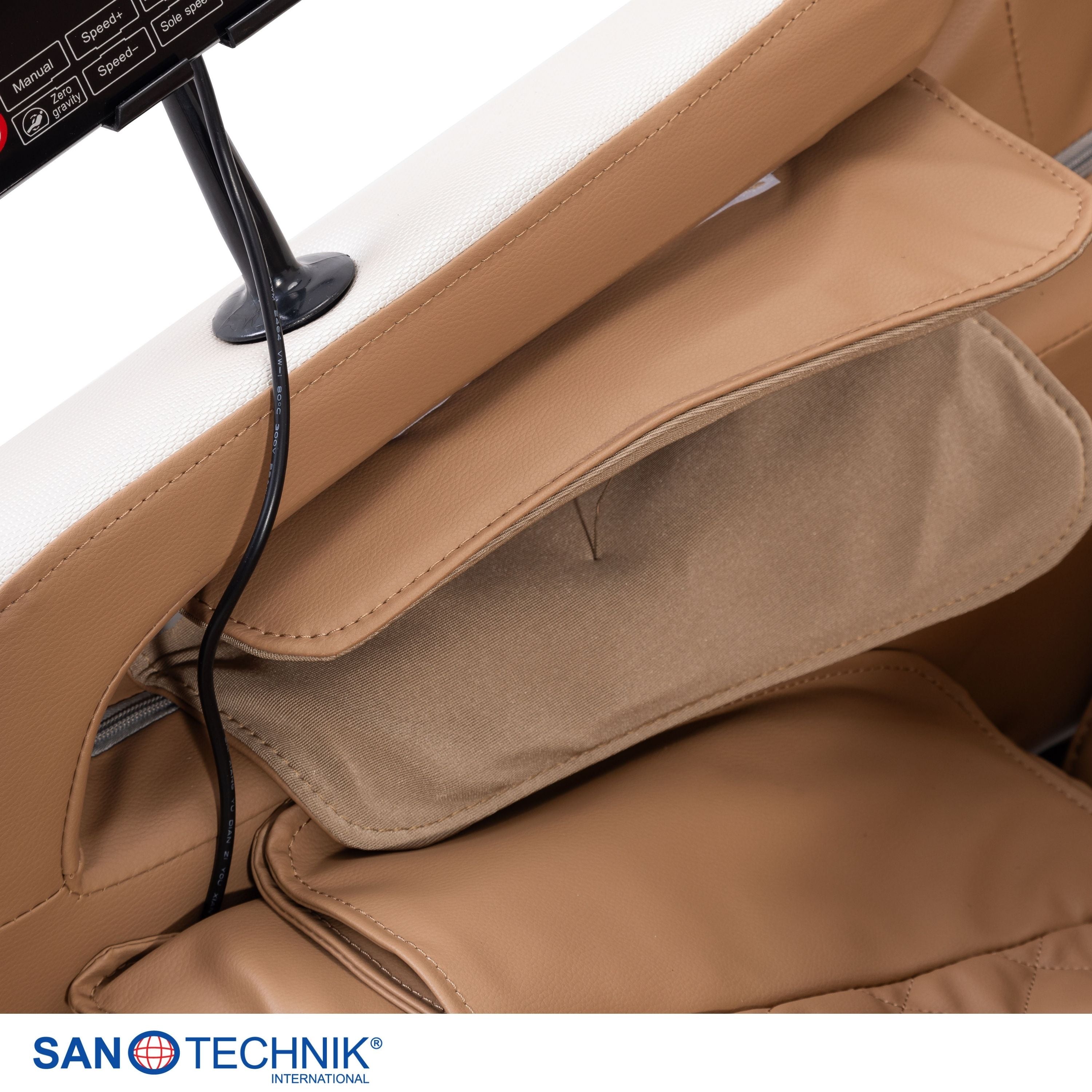 WELLORA Luxus-Massagesessel beige