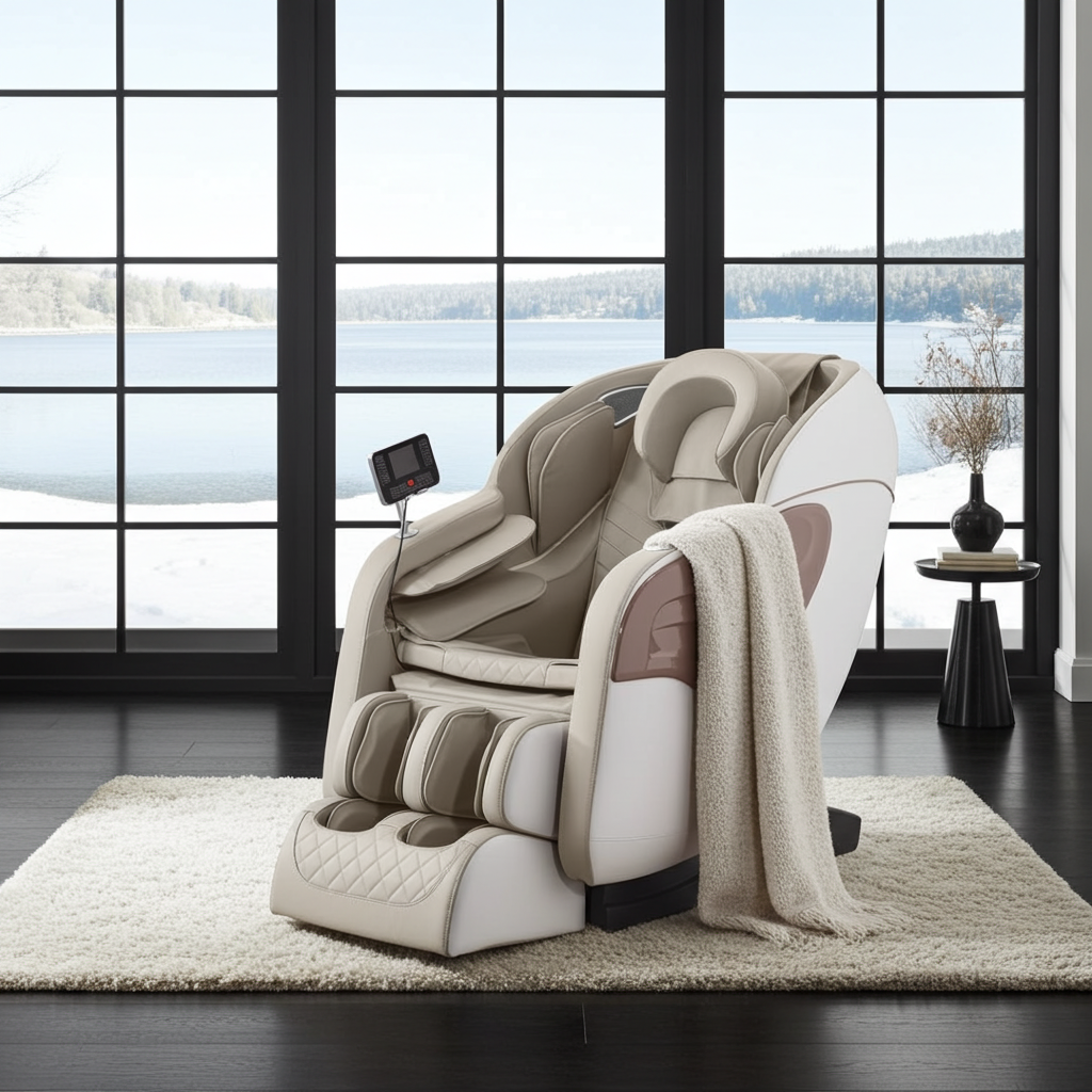 Master Pro Luxus-Massagesessel beige