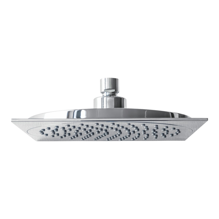 Square or round chrome overhead shower