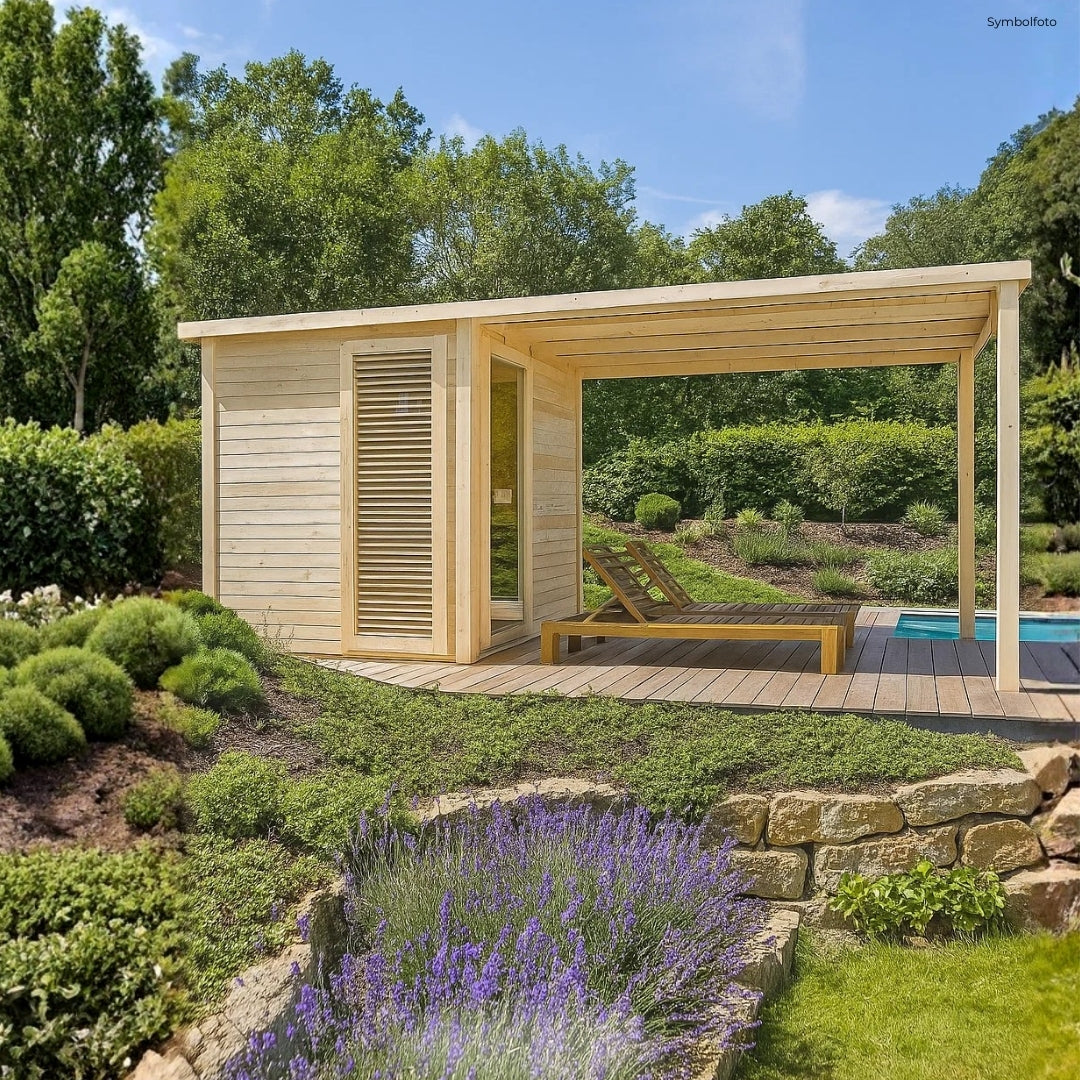 Sauna al aire libre RAUMA para 4-5 personas