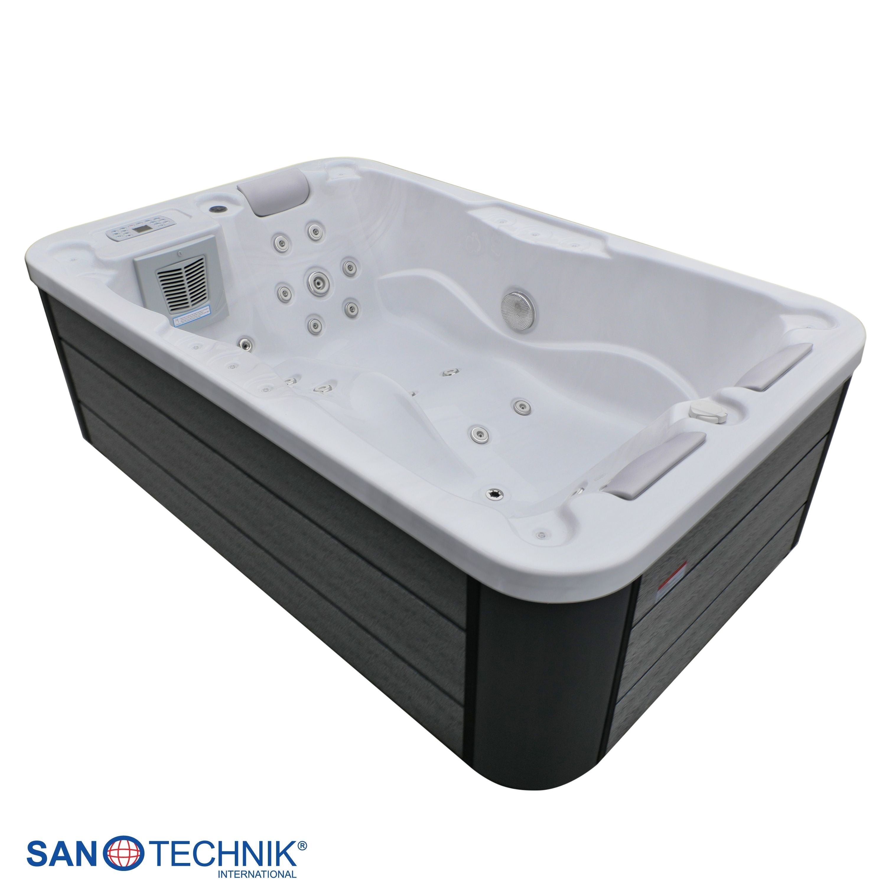 Outdoor Whirlpool Modena WHITE MARBLE incl. cover