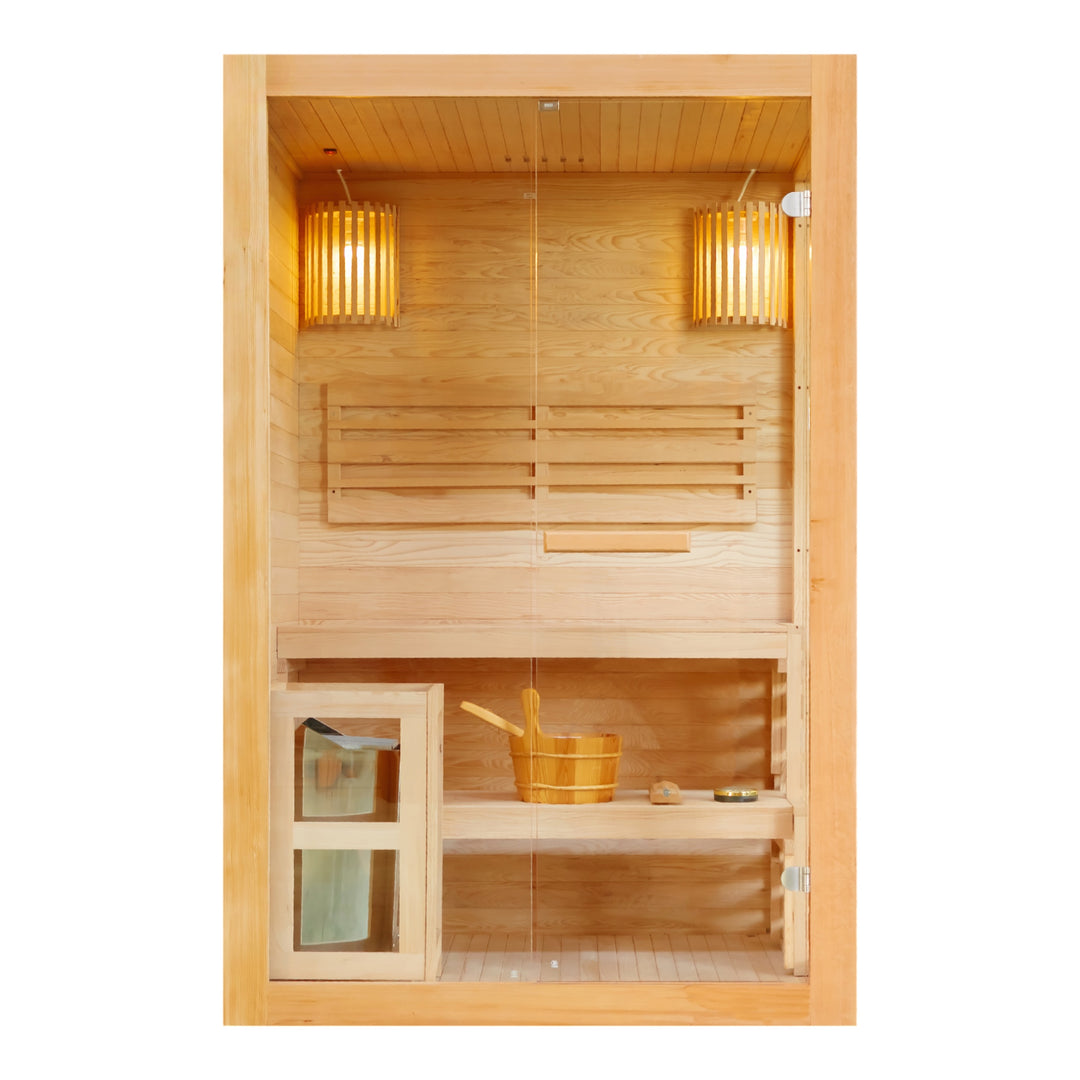 Finnische Sauna PANORAMA | für 2 Personen