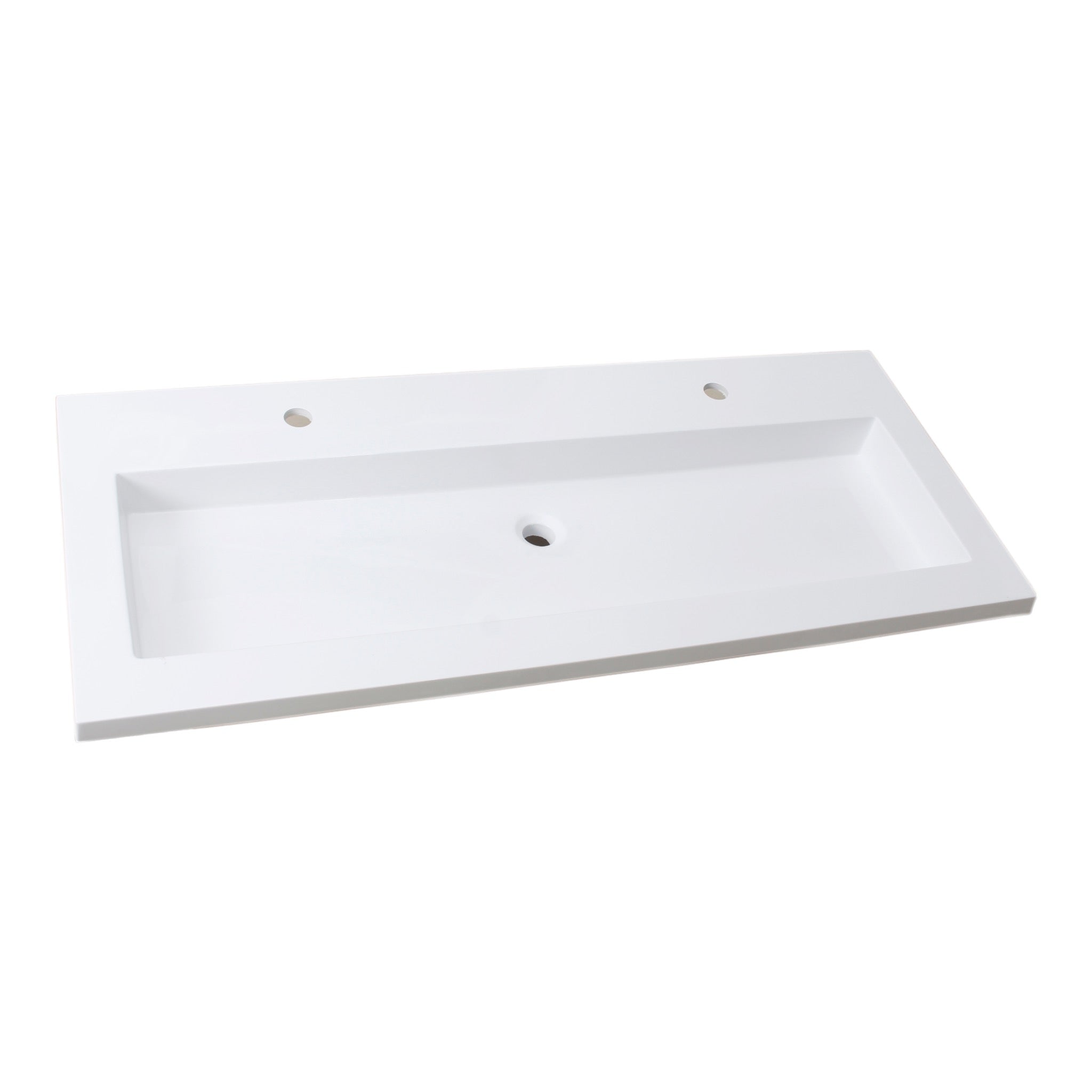 Fregadero doble de fundición mineral 120x51,5x11,5 cm