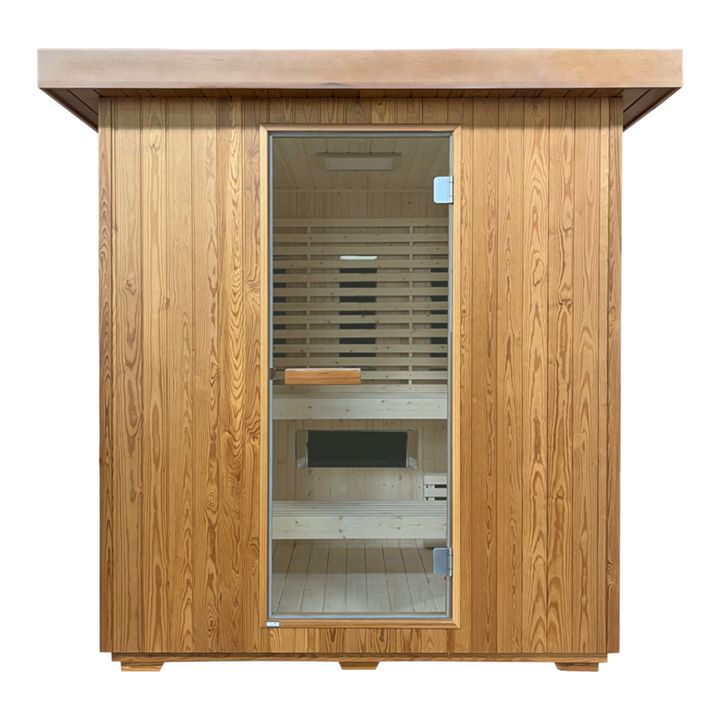 Outdoor Kombination Sauna und Infrarotkabine LAHTI