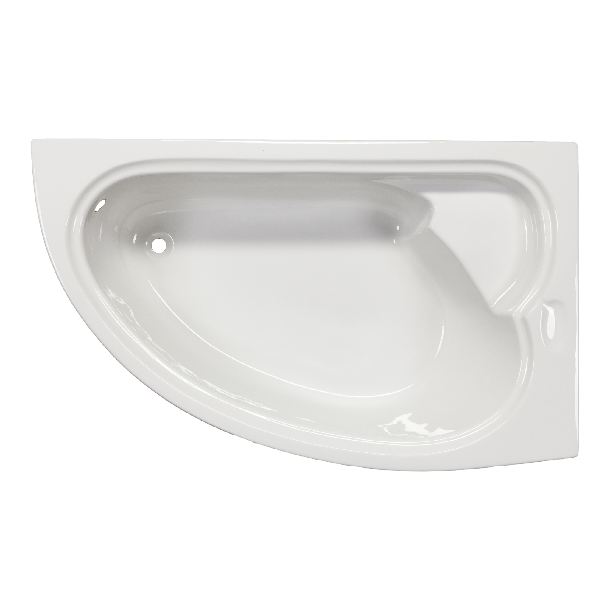 Eckbadewanne LIVERPOOL 165x95x45,5 cm