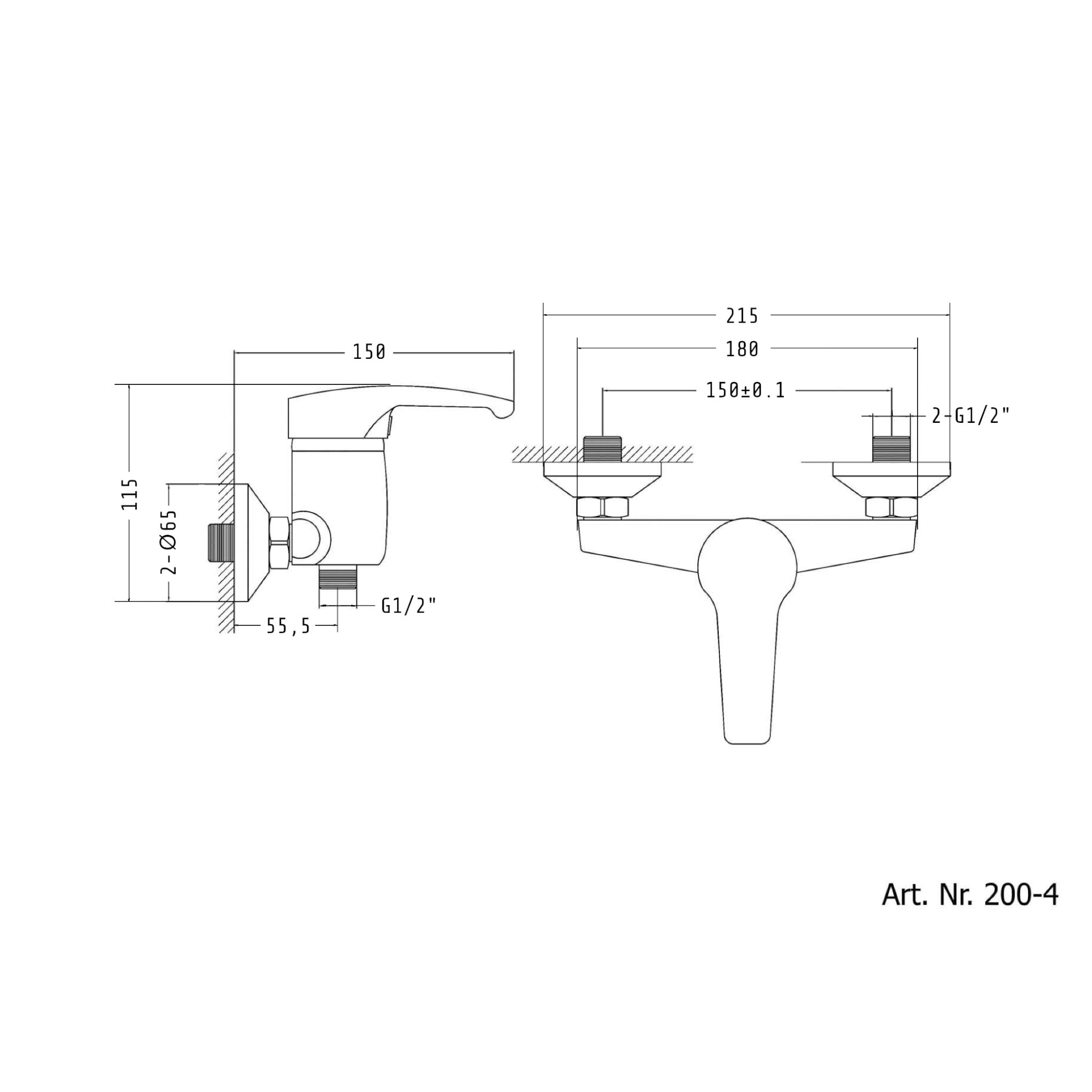 SANOCOMO shower fitting
