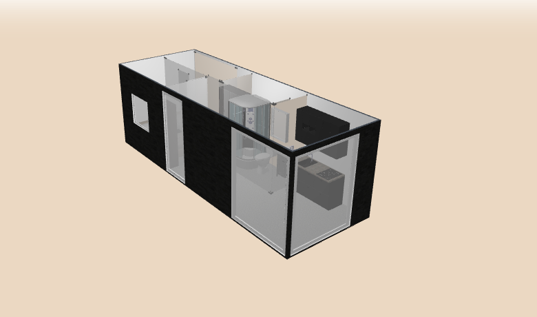 Home 36 - Tiny House Type 2 (8x3 m)