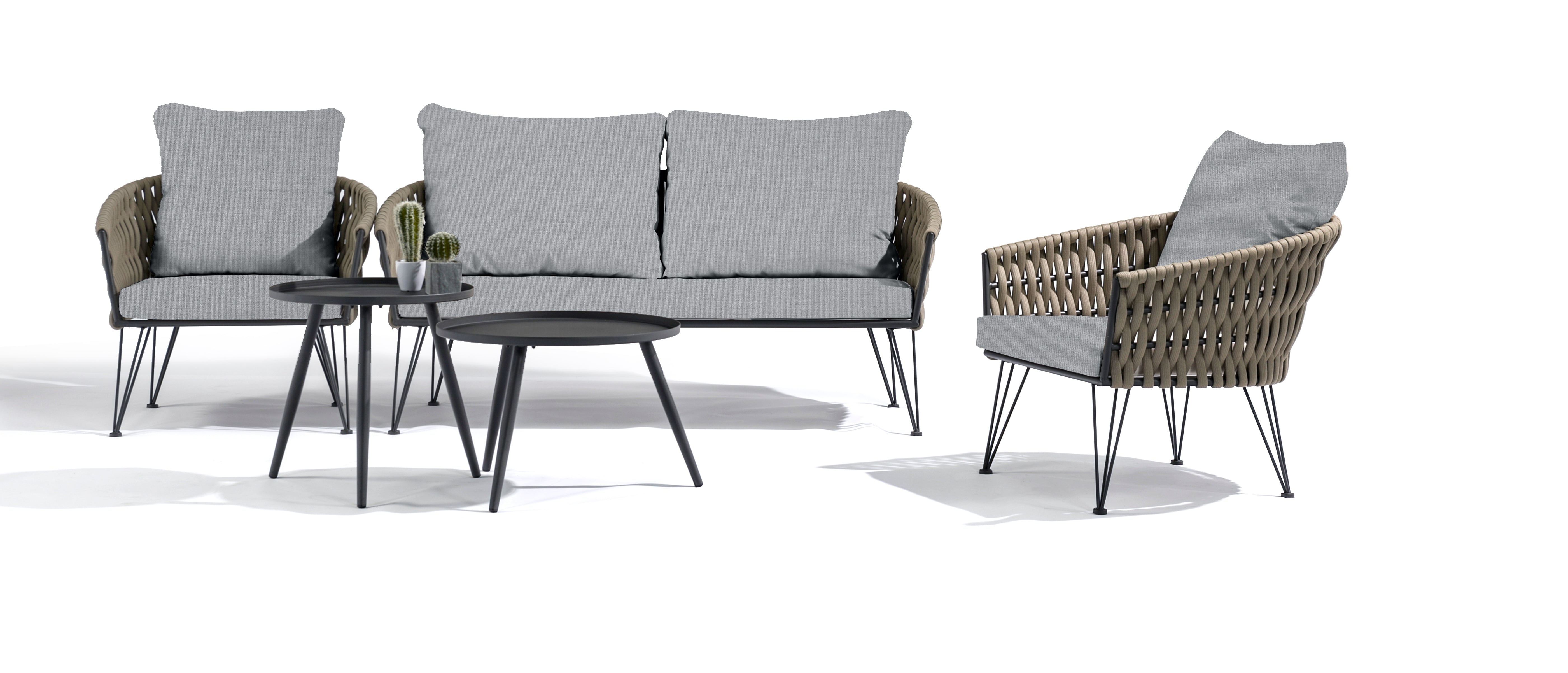 Garden lounge set Palma 5 pieces