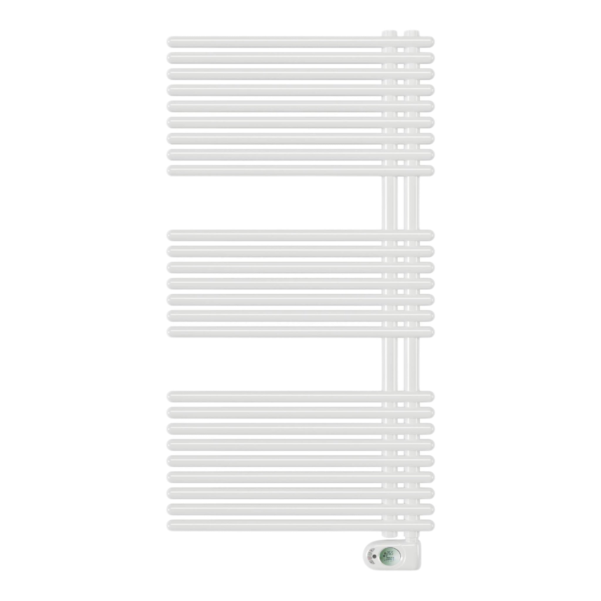 Radiador eléctrico de diseño E-Wien, blanco 113,2 x 60 cm