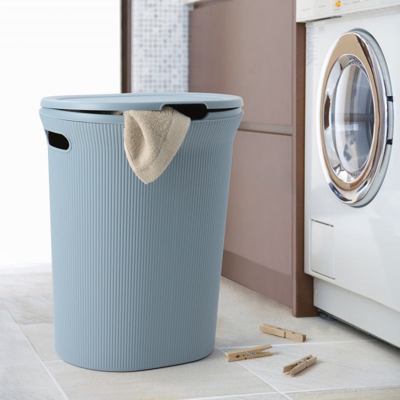 Laundry bin BAOBAB Blue Mist 40L