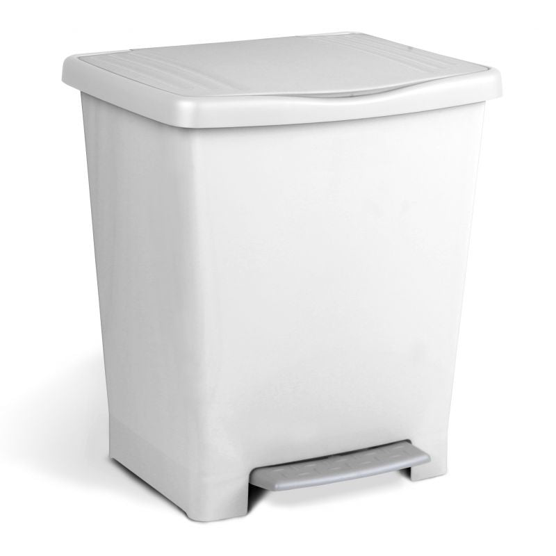 Treteimer Millenium - Weiß 23L
