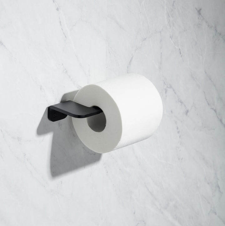 Toilet roll holder without lid ONYX matt black