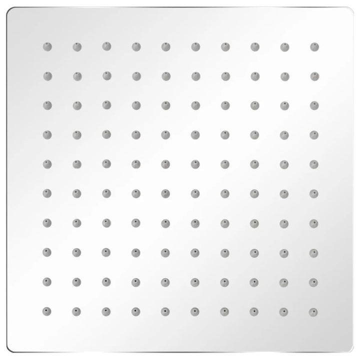 Regenduschkopf Edelstahl 20x20 cm Quadratisch