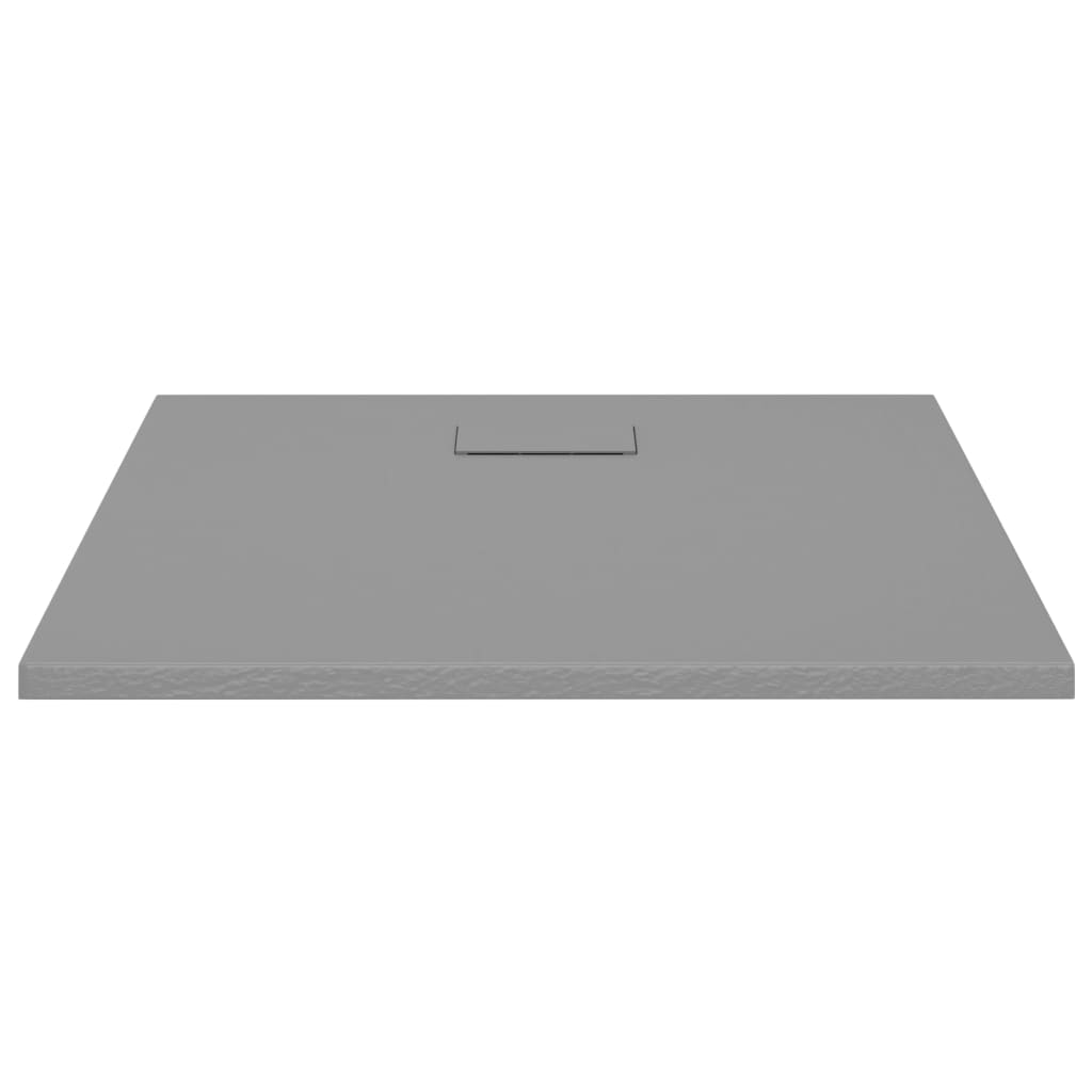 Duschwanne SMC Grau 90x80 cm
