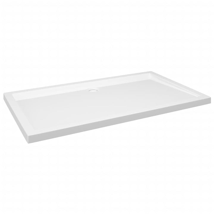 Duschtasse ABS Rechteckig Weiß 70x120 cm