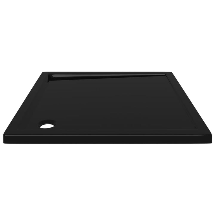 Duschtasse ABS Quadratisch Schwarz 80x80 cm