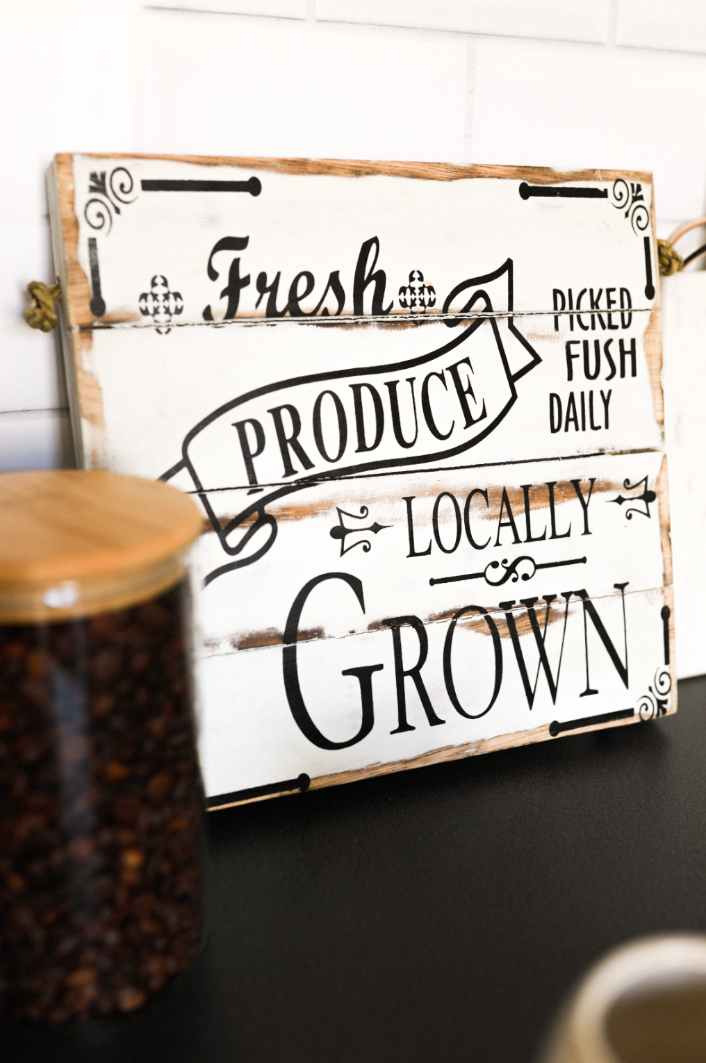Wanddeko Fresh Produce