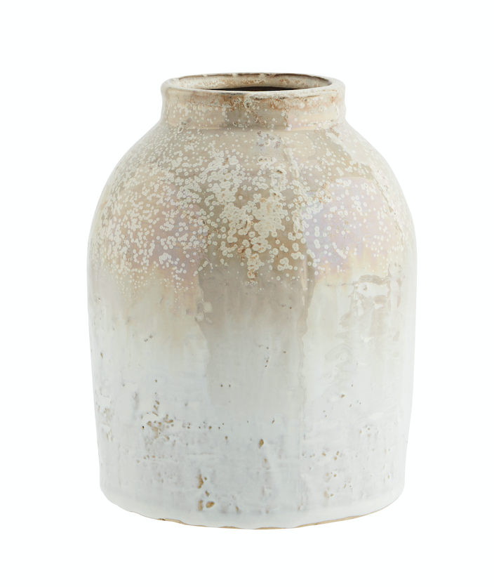 Stoneware vase Melissa Ø 15 x 19 cm