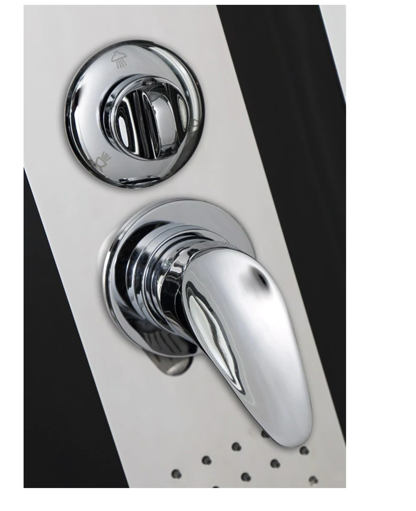 Complete shower cabin TREND 2 with quick assembly 90 x 90 x 215 cm