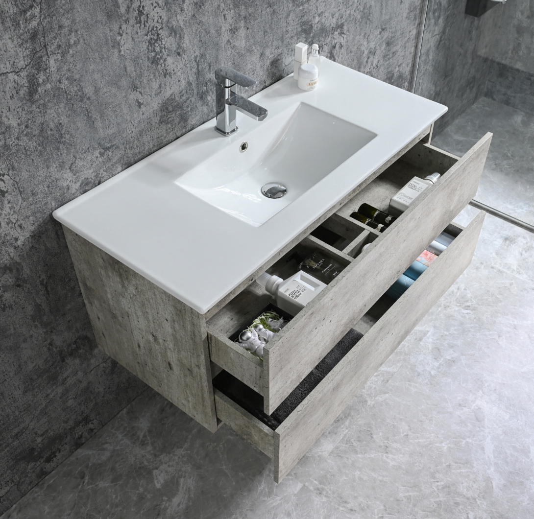 MUEBLE BAÑO CORBO 100 GRIS