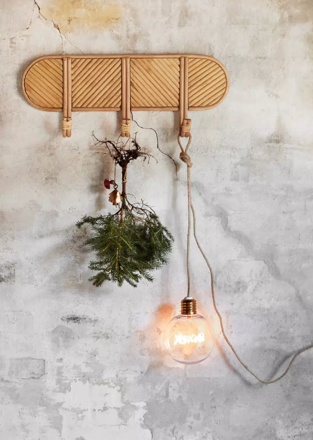 Rattan Garderobe