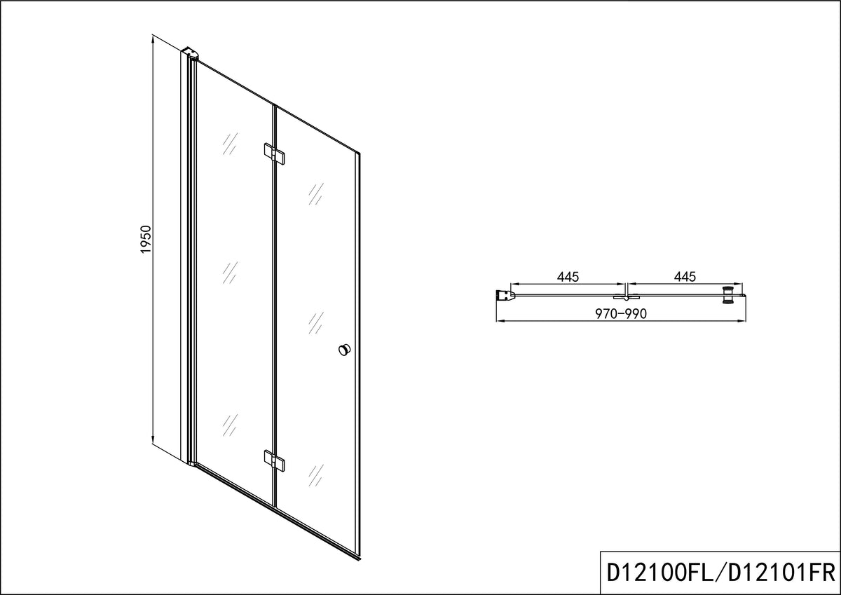 SMARTFLEX folding door