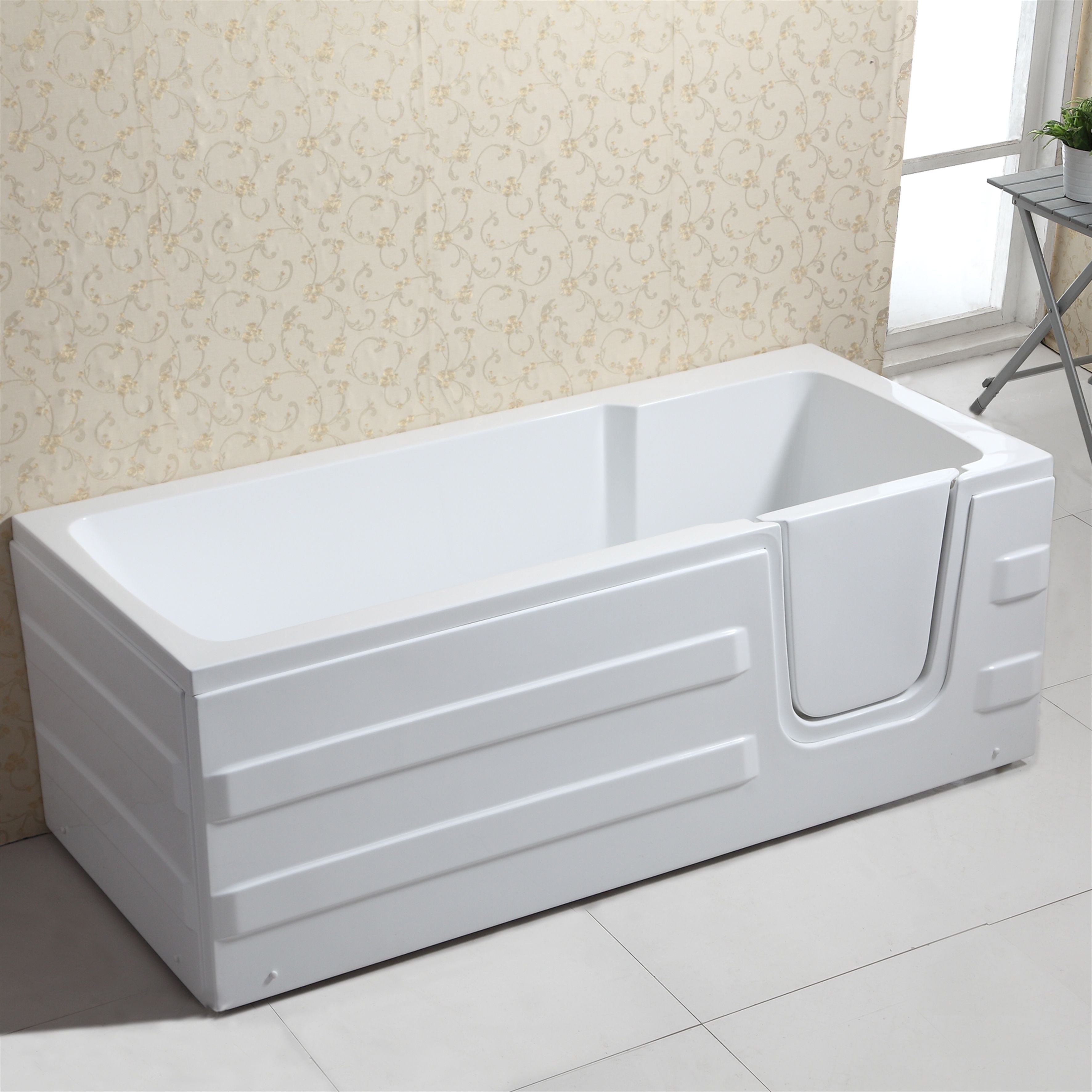 Freestanding bathtub PAROS 170x76x61 cm