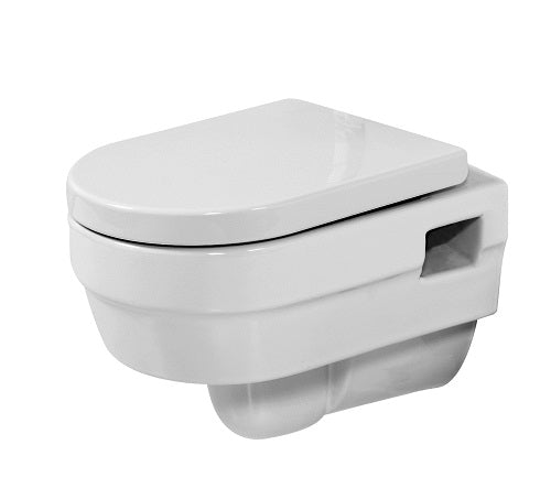 JADE wall-hung toilet incl. toilet seat white