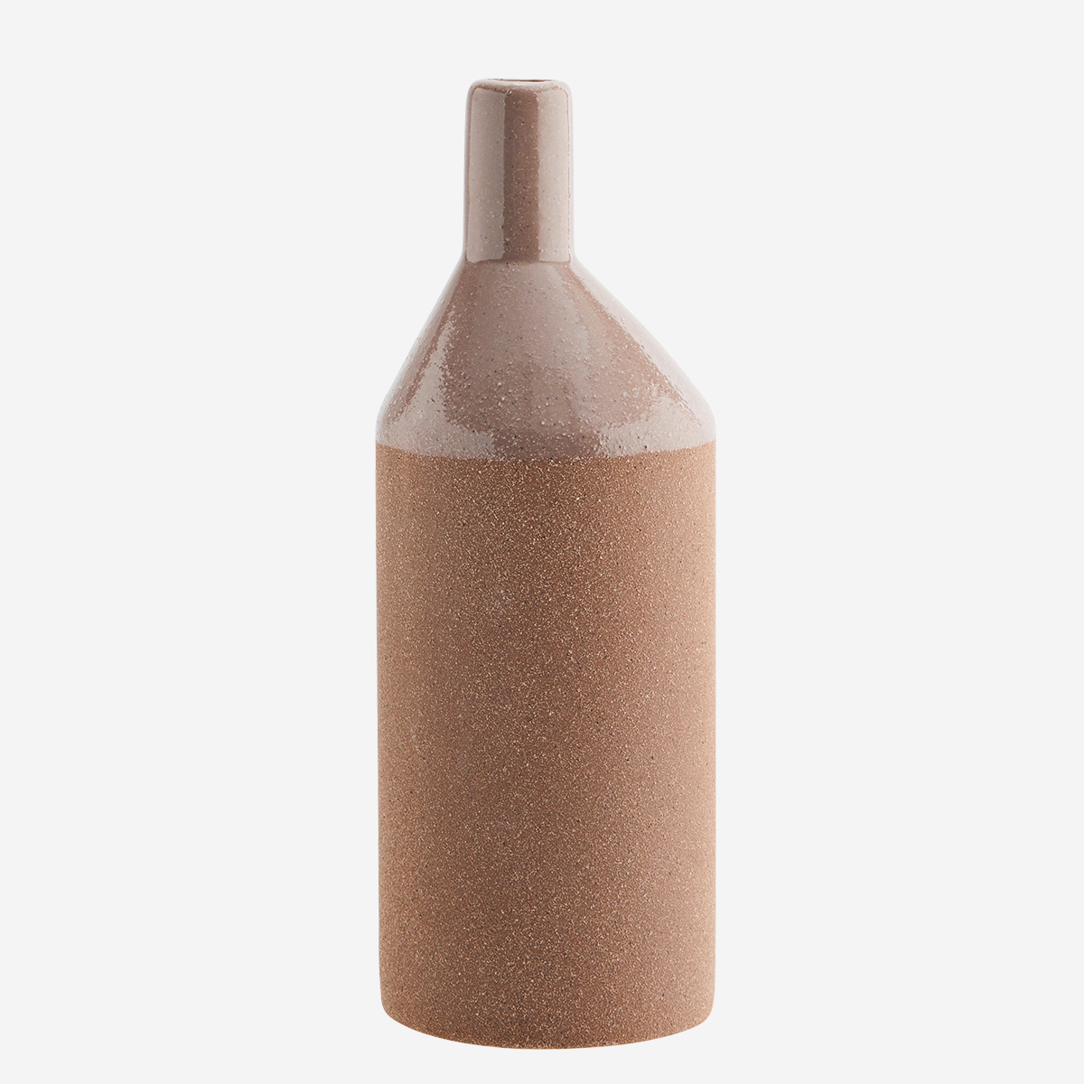 Jarrón de loza Dusty Rose