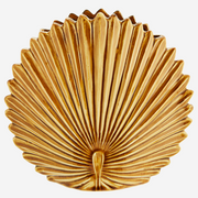 Vase Blatt aus Steingut