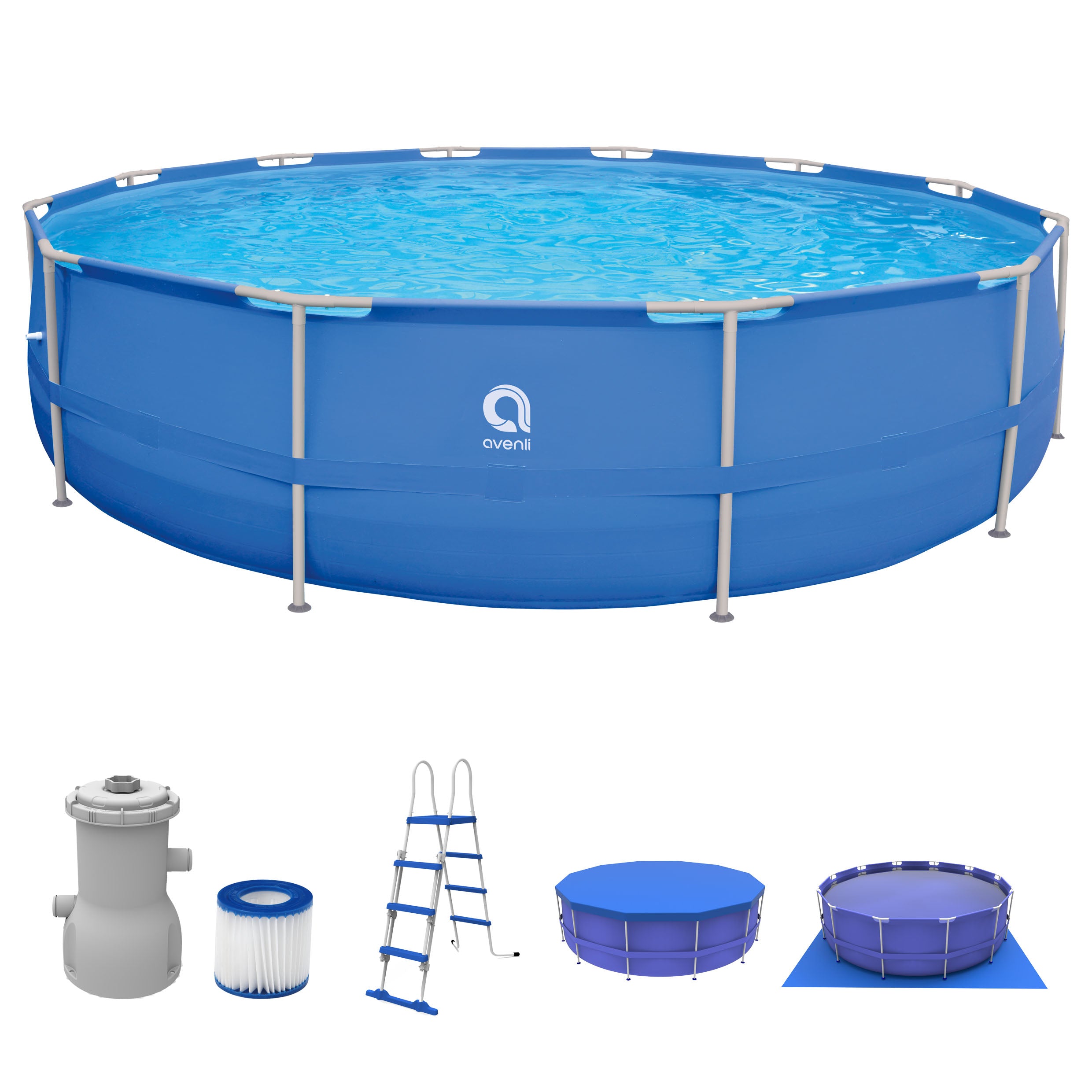 Conjunto de piscina STEELSUPER
