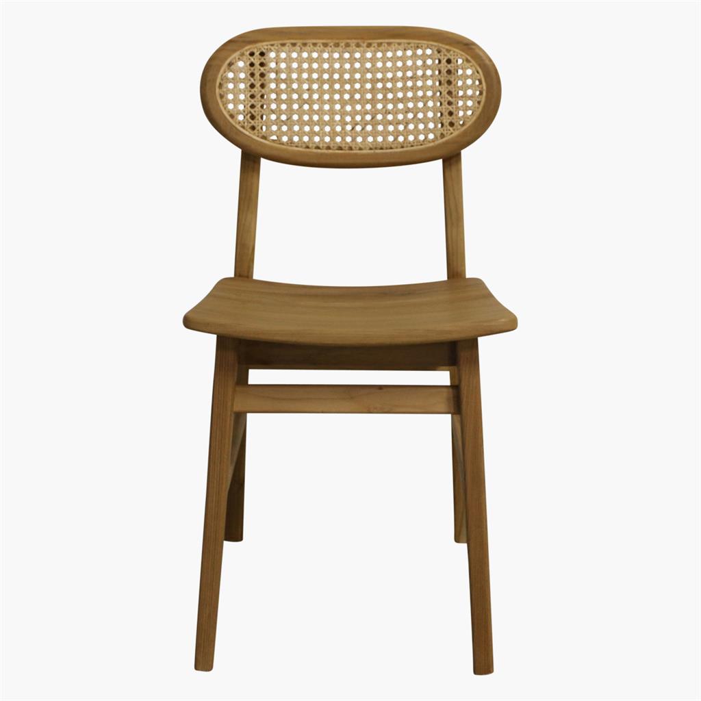 Retro chair with Viennese weave