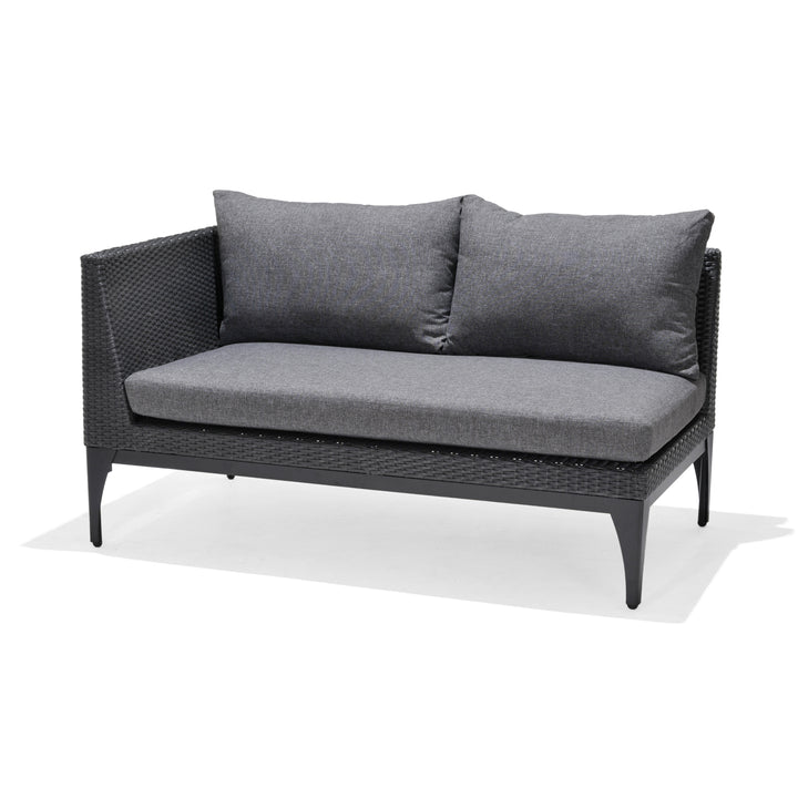 Infinity Sofa-Set inkl. Sitz- und Rückenkissen, schwarz