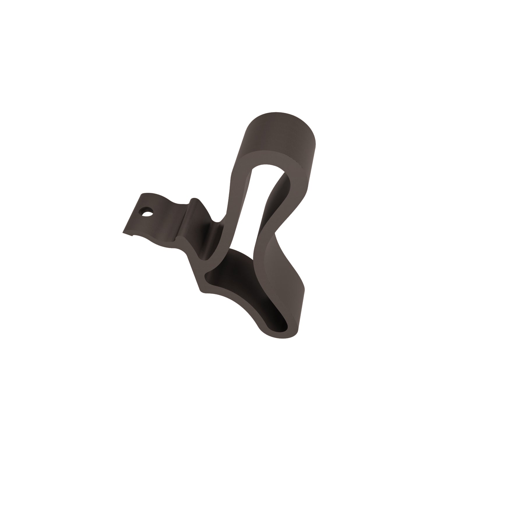 Bathrobe hook for flat tubes 2 pcs.