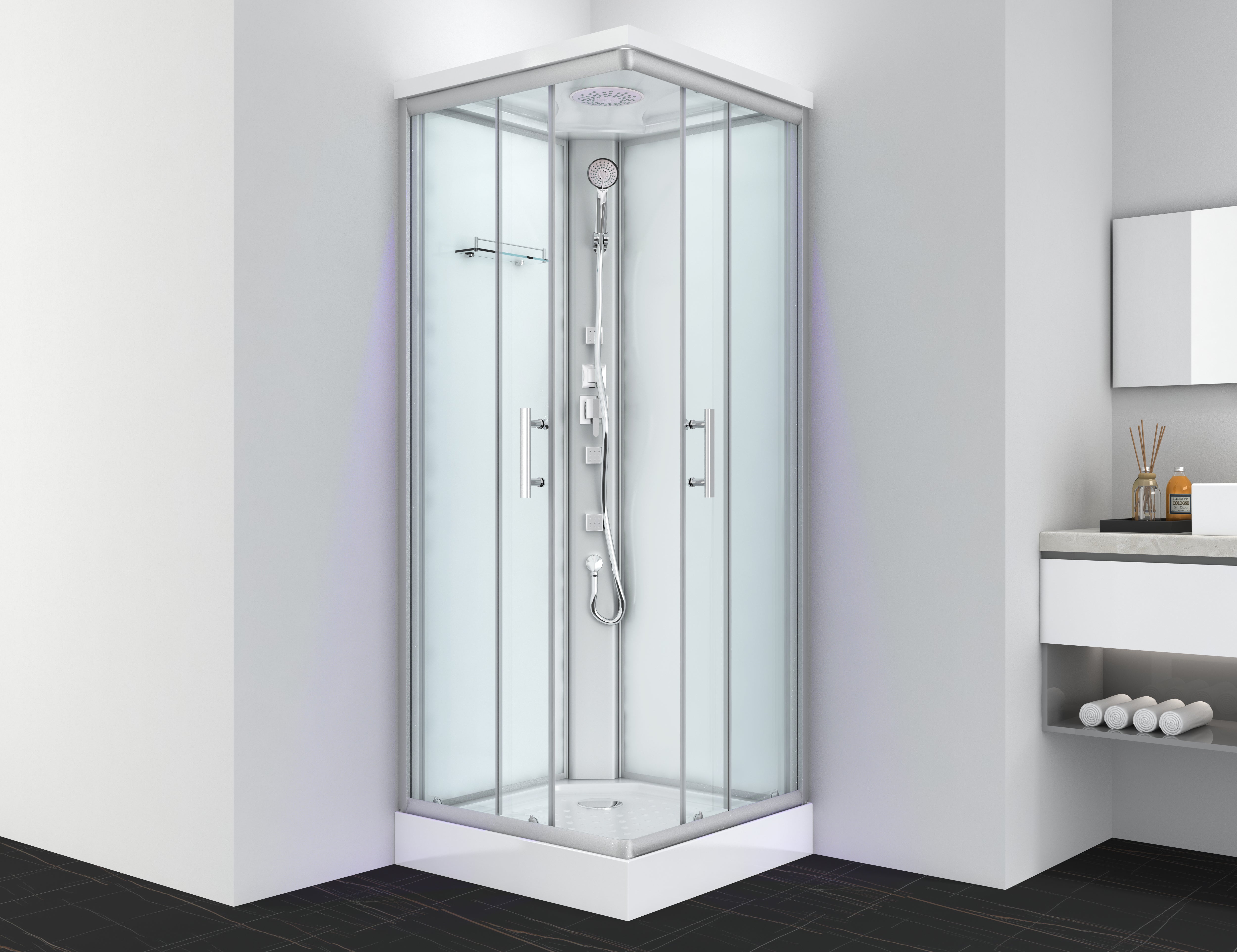 Cabina de ducha completa TC06S 90x90x215 cm