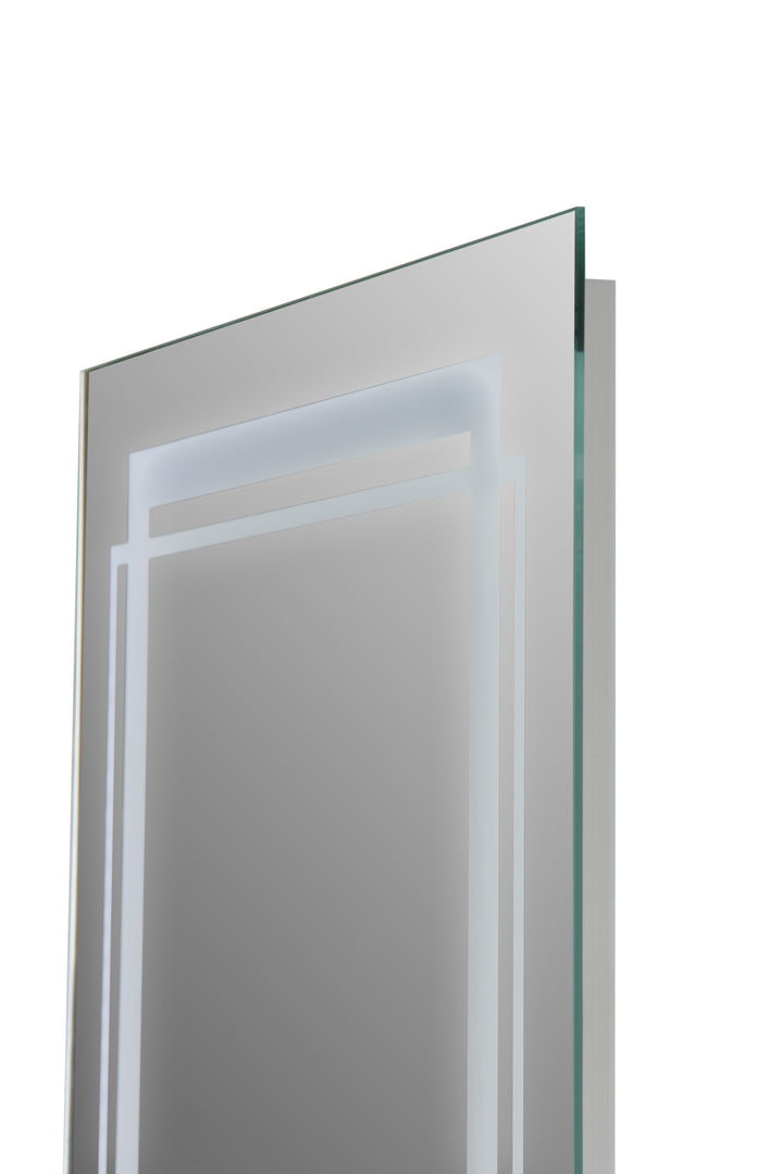 Spiegel mit indirekter Beleuchtung  60x80 cm