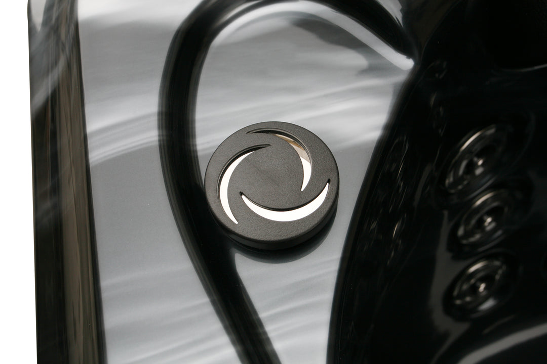 Outdoorwhirlpool FIJI Pearl Shadow Grau inkl. Abdeckung 210x160x80 cm